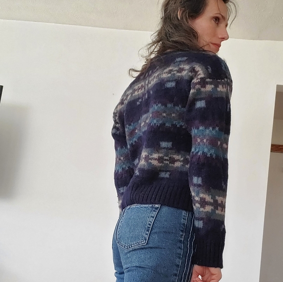 3/$25 Vintage Nomadic Traders pure wool sweater - Picture 5 of 9